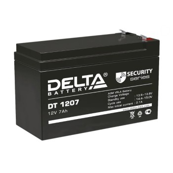 DT 1207 Свинцово-кислотная аккумуляторная батарея DELTA