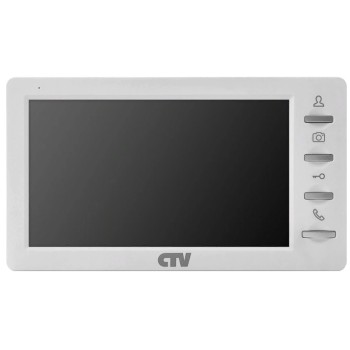 CTV-M1701 S W (белый) монитор видеодомофона, формат CVBS