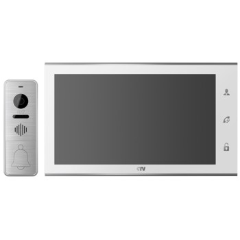 CTV-DP4105AHD W (белый) Комплект видеодомофона