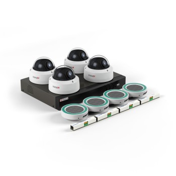 UB-KIT104P / 4K (S) Комплект видеонаблюдения с микрофоном для стоматологий Unibrave