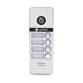 Панель видеодомофона Optimus DSH-1080 / 4 (белый)