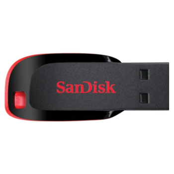 USB 32GB SanDisk Cruzer Blade чёрный