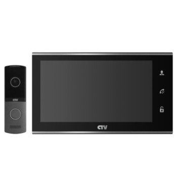 CTV-DP2702MD B (чёрный) Комплект видеодомофона