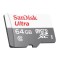 MicroSD 64GB SanDisk Class 10 Ultra Android UHS-I (80 Mb/s) без адаптера (NEW)