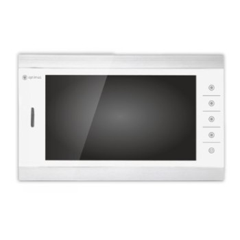 Видеодомофон Optimus VMH-10.1 (белый+серебро)