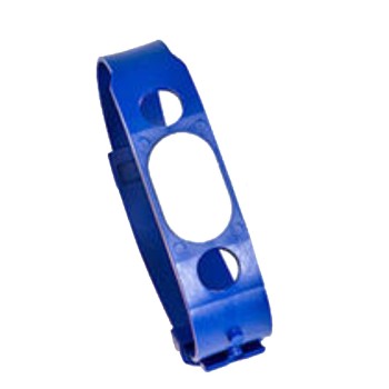 Браслет Temic, IL-15TB, пластиковый ремешок на заклёпке (синий)