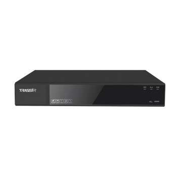 Видеорегистратор TRASSIR TR-N1216P Сетевой видеорегистратор c PoE для записи до 16-ти IP-видеокамер