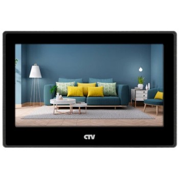 CTV-M5702 B (чёрный) Монитор видеодомофона, поддержка форматов AHD, TVI, CVI и CVBS