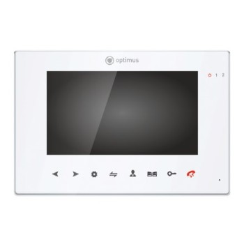 Видеодомофон Optimus VMH-7.1 (белый)
