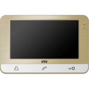 CTV-M1703 CH (шампань) Монитор видеодомофона