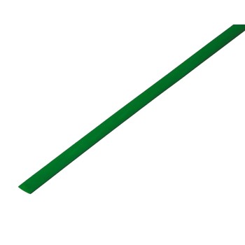 Термоусадочная трубка REXANT 4,0 / 2,0 мм, зеленый, упаковка 50 шт. по 1 м