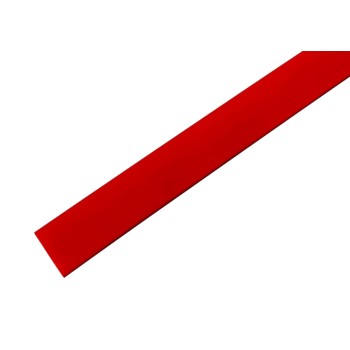 Термоусадочная трубка REXANT 19,0 / 9,5 мм, красная, упаковка 10 шт. по 1 м