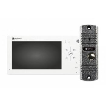 Optimus VM-7.0 (w) + DS-700L (сереб.) Комплект видеодомофона
