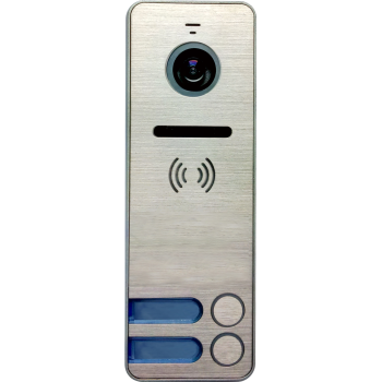 iPanel 2 (Metal) HD 2 аб. Цветная вызывная панель видеодомофона на 2 абонента
