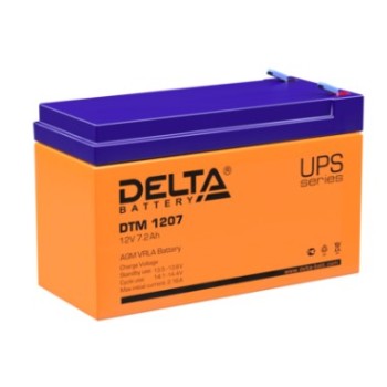 DTM 1207 Свинцово-кислотные аккумуляторы DELTA