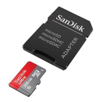 MicroSDXC 256GB SanDisk Class 10 Ultra Android UHS-I A1 (95 Mb / s) + SD адаптер
