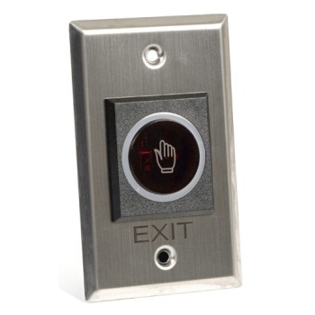 SPRUT Exit Button-86M-NT Кнопка выход врезная бесконтакт НР / НЗ без индикации металл