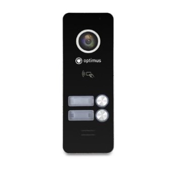Панель видеодомофона Optimus DSH-1080 / 2 (черный)