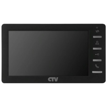CTV-M1701 Plus B (чёрный) Монитор видеодомофона CVBS с кнопочным управлением