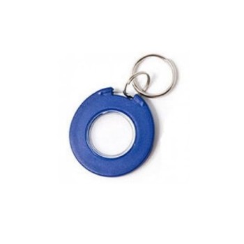 Брелок EM, IL-08EBT, с кольцом (синий)