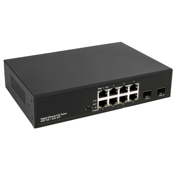 NS-SW-8G2G-P PoE коммутатор Gigabit Ethernet на 8 RJ45 + 2 SFP порта