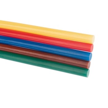 Клеевые стержни d=11,3 мм, L=270 мм, цветные (упак. 10 шт.) REXANT