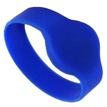 Браслет Temic, IL-10D54TB, силиконовый, без застёжки (синий, детский)