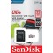 Карта памяти 32GB SanDisk Ultra microSDHC + SD Adapter 100MB/s Class 10 UHS-I