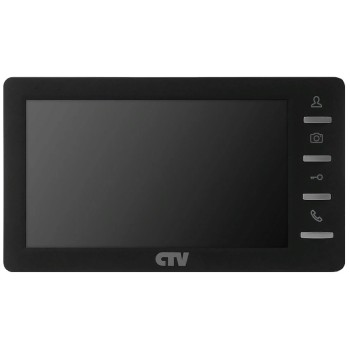 CTV-M1701 S B (чёрный) монитор видеодомофона, формат CVBS