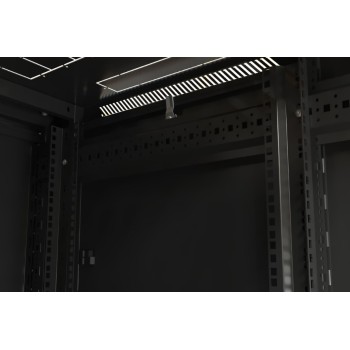 Hyperline TTB-3261-DD-RAL9004 Шкаф напольный 19-дюймовый, 32U, 1610x600х1000 мм (ВхШхГ)