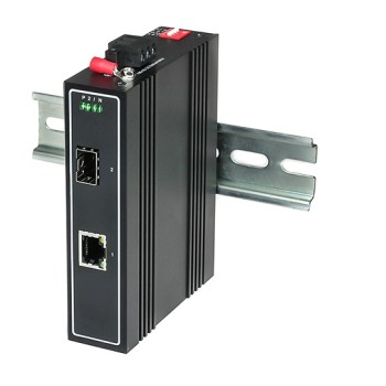 NS-MC-1G1GX/I Промышленный компактный медиаконвертер Gigabit Ethernet